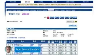 Scrape the data