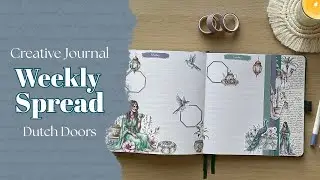 Creative Journaling Weekly Spread | Echoes of Marrakesh Sticker Kit | Plan With Me