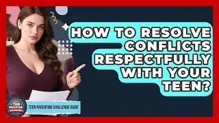 How To Resolve Conflicts Respectfully With Your Teen? - Teen Parenting Challenge Guide