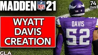 RG Wyatt Davis Creation Madden 21 #2021nfldraft #Madden21 #Creation #WyattDavis #GLA #OhioState