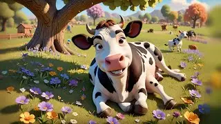 Coco Cow Says Moo Moo | Animal Sound Song for Kids | Fun Learning Nursery Rhyme