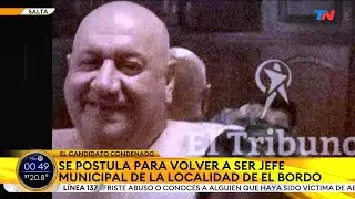 EL BORDO, SALTA I Juan Mazzone, el candidato condenado por corrupción de menores
