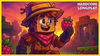 My Journey to 100 Days with Raspberry Flavoured in Minecraft Hardcore (No Commentary)