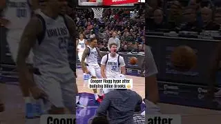 Cooper Flagg slam over Dillon Brooks 💪