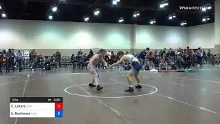 61 Kg Consolation Caleb Lazure Unattached Vs Evan Buchanan Cavalier Wrestling Club