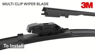 How to install 3M Multi-Clip Wiper Adapter (no. 1426) | Installation Guide