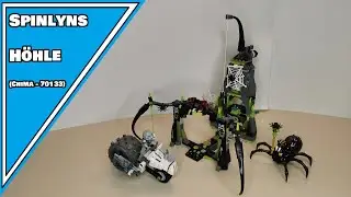 ICH HASSE SPINNEN... ABER DIE IST COOL! | LEGO&reg; Chima Spinlyns H&ouml;hle Review | 70133 (deutsch)