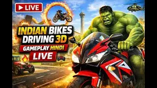 &ldquo;Indian Bike Driving 3D Live Stream Hindi 🔥New Update All Cheat Codes | Iron Man, Dinosaur, Toy Car🔥