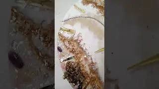 Geode resin clock with crystals and mineral stones. Часы из эпоксидной смолы с минеральными камнями.