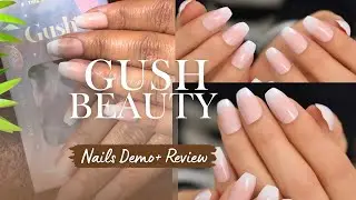 GUSH Beauty PRESS ON Nails| Demo + Review | Raw & Honest 
