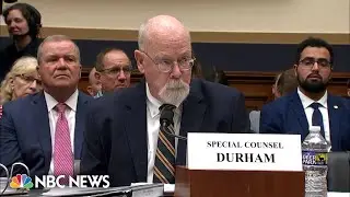 John Durham discusses 'sobering' report on FBI's handling of Trump-Russia probe