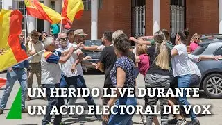 Disturbios con un herido leve durante un acto de Vox en Marinaleda (Sevilla)