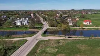 Dobrzyniewo Fabryczne (podlaskie) z drona