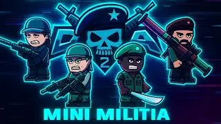 Mini militia capture the flag by hight tower 🚩🚩