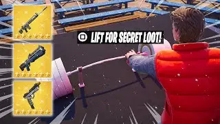 Поиск всех секретных мест с добычей в Fortnite: Глава 7