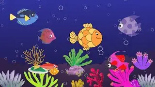 Peaceful Night Sleep 💤🐟 Baby Lullabies  Relaxing Ocean Animation for Toddlers🌊