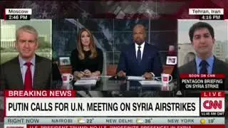 CNN New Day coverage Syria and Iran. Amir Daftari Tehran Live