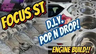 Focus ST &mdash; переборка двигателя Pop & Drop | *Простой способ своими руками* #builtenginefocusst #bigturbofocusst