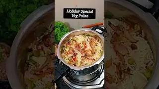 1-Minute Veg Pulao Hack 😍 | Super Fluffy & Aromatic Rice | Quick Indian Recipe