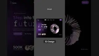 3D Design in Figma using Spline 🔥 #learnfigma #figmatutorial #figma #3ddesign #spline