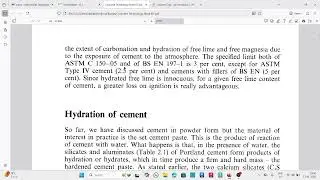 Portland Cement Chemistry and its contribution to the Global Pollution