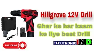12V Cordless Drill Machine Review & Unboxing | Best Drill for Home Use #gadgetreview #ilovegadgets 
