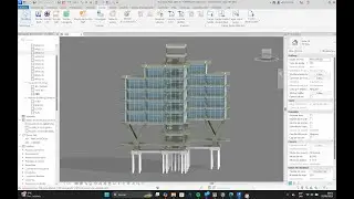 Revit|Clase03:Finalizaci&oacute;ndelaEstructura,Ductos,ColumnaV,Vinculaci&oacute;ndeProyecto(Est.-Arq.)MuroCortina