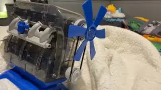 Discovery Mindblown STEM Model Motor Engine Kit Review, Fun learning activity for kids to get into c