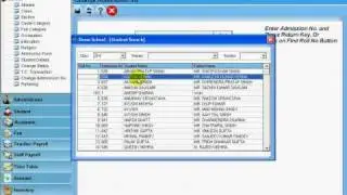SMS - Student Module - How To Change Admission No and make TC.wmv