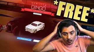 FREE TITANIUM WHITE DINGO IN ROCKET LEAGUE! | 1V1 WAGER MATCH | DINGO THE BEST CAR IN ROCKET LEAGUE!