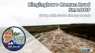 Roman Road, Sheffield - Running with GoPro Hero 8 1080p with Shorty Grip