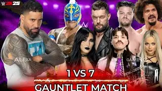 WWE 2K25 LIVE 8 SUPERSTAR GAUNTLET TURMOIL MATCH - JEY USO VS JUDGEMENT DAY GAMEPLAY #wwelivetoday