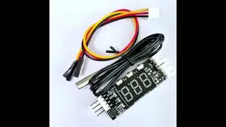 Модуль контролера швидкості вентилятора ШІМ (PWM) 12V 0.8A | Регулятор температури для ПК