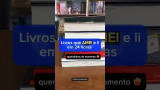 Li em 24 horas! #books #livrosfavoritos #booktube #livros #bookhaul #resenhadelivros #dicadeleitura