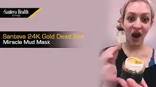Santeva 24K Gold Dead Sea Miracle Mud Mask