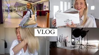 VLOG - wie ich meine Haare pflege, neue Tasche und unterwegs mit Toschkin | OlesjasWelt