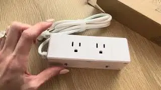 Love this 5Ft Outlet Extender Power Strip with USB + USBC  AMAZON FIND!