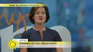 Anna Kinberg Batras besked: &rdquo;Jag l&auml;mnar&rdquo;  - Nyhetsmorgon (TV4)