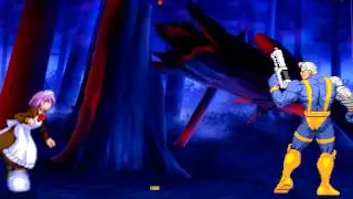 【SennouRoom's Mugen】MechHisui404(me) vs Cable