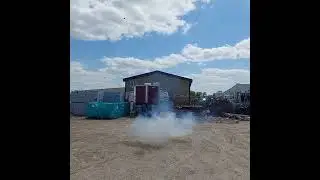 Exploding bucket! #explode #explosion #funny