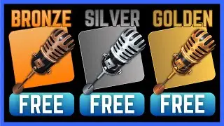 Roblox Spotlight Showdown Microphones Free UGC!