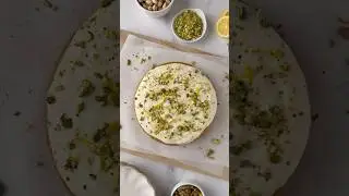 Lemon Pistachio Olive Oil Cake | Gluten Free  #shorts