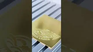 Laser marking brass with the Aurora #lasermarkingmachine #lasermachinesupplier