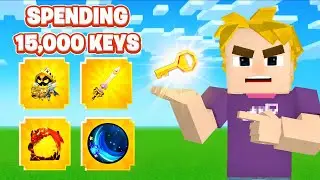 Spending 15,000 Keys on Free Key Event! | Blockman Go Bedwars