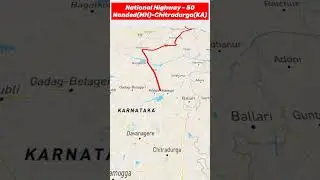national highway 50 🛣️ 🛣️ NH 50 | Nanded to Chitradurga via Bidar kalaburgi vijaypur hospet