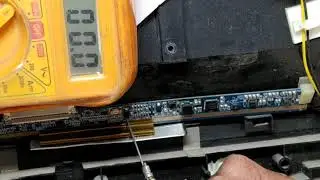 TOSHIBA 32P2305ZE WHITE DISPLAY|DC TO DC IC SM 4151FIND VOLTAGE