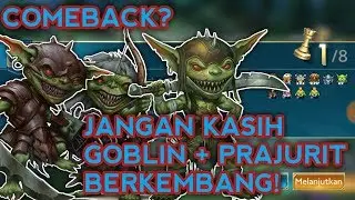 Combo GOBLIN + PRAJURIT | COMEBACK IS REAL | CHESS RUSH INDONESIA