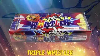 Triple Whistling Bottle Rockets - OX 0445D - Mad Ox Fireworks