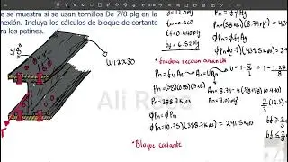 Tensión Ejemplo 4: Cálculo de fluencia, fractura y bloque de cortante en un W12×30 (AISC)