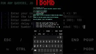 Send Unlimited Messages Anonymously With TBomb and Fun || Termux || Github.